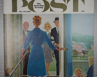 Saturday Evening Post Cover 1962