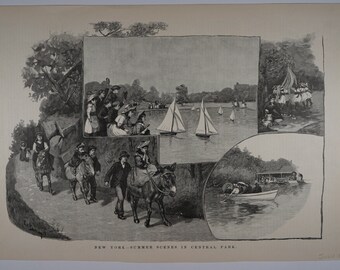 New York - Summer Scenes in Central Park