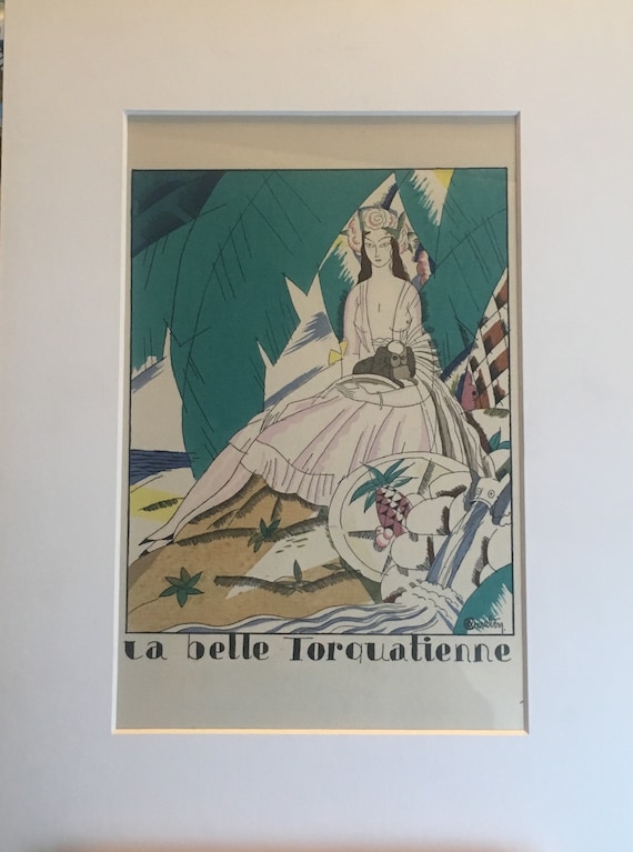 ガゼット・デュ・ボントン La Gazette du bon ton 1920 n°1 pl.2