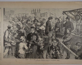 Holiday Times in New York - A Character Sketch on Fourteenth Street