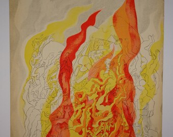 The Four Elements, Fire by Abraham Rattner (1895-1978)