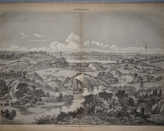 General View of The Central Park, New York, June 16, 1860