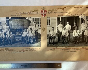 Cambridge and Oxford University 1947 Sharpshooting Match Photo