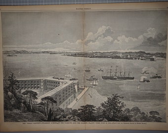 The “Great Eastern” Steamship Coming Up The Narrows into The Harbor of New York, June 28, 1860