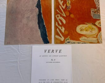 Verve Magazine Cover by Pierre Bonnard, 1938