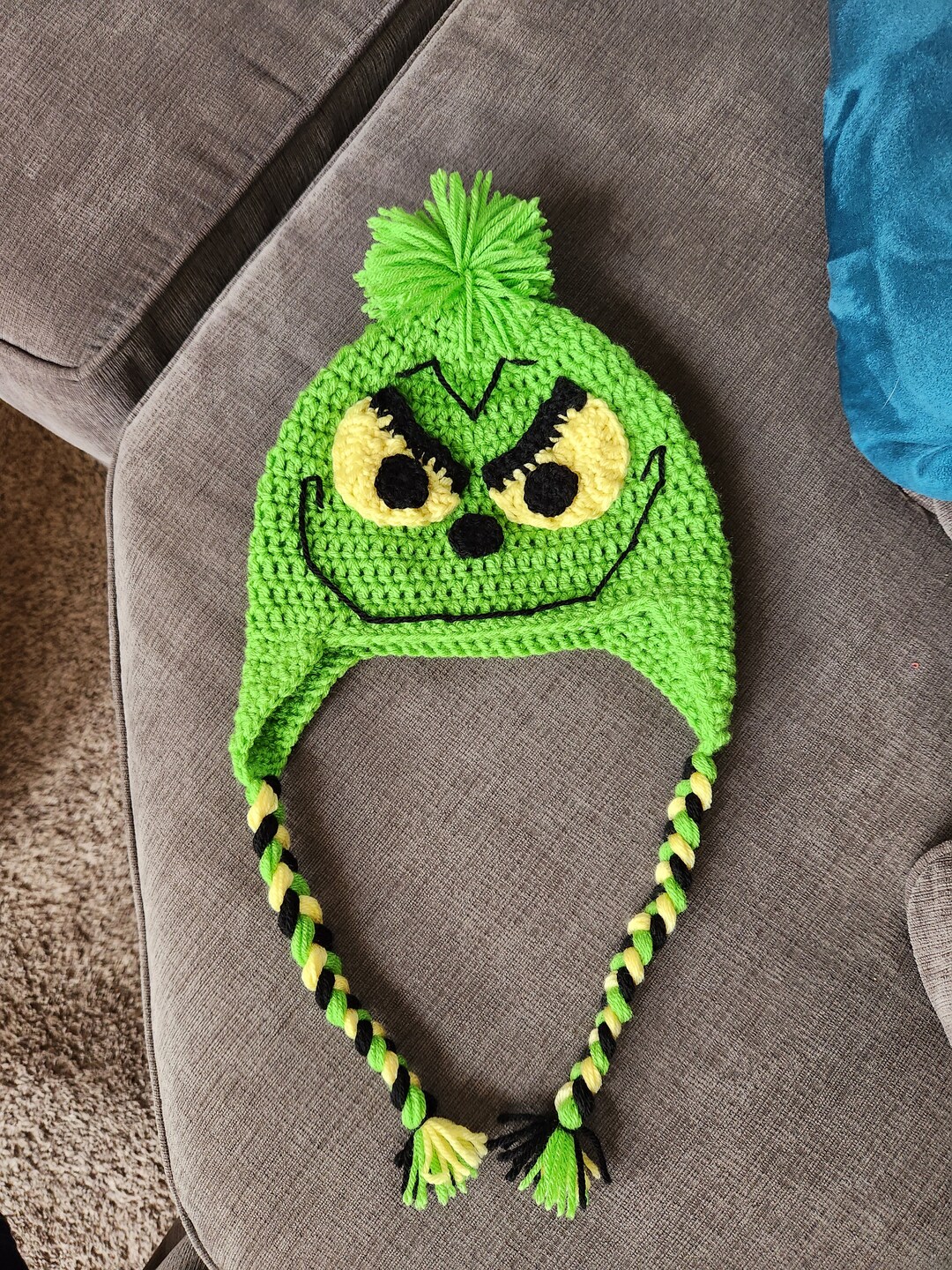 Grinch Crochet Hat Etsy Il 1080xN.5352434591 Hs2t
