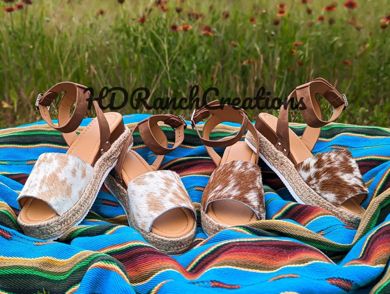 Cowhide Heels, Cowhide Wedges, Cowhide Platform image 4