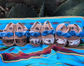 Cowhide Baby Sandals