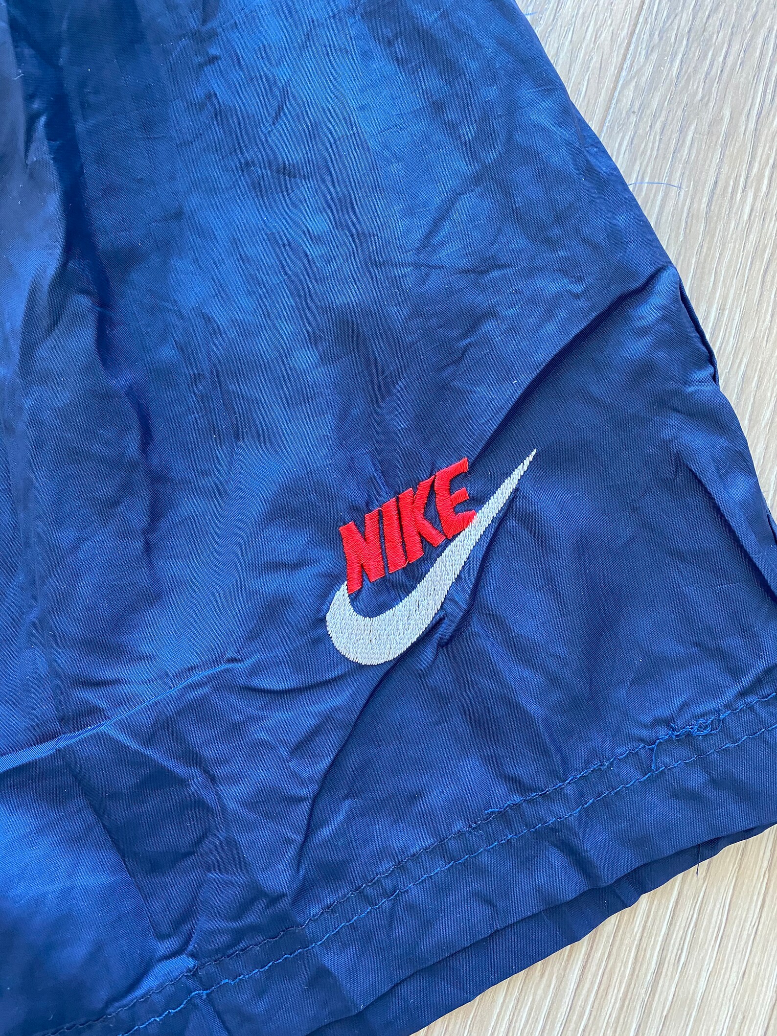 Vintage Nike Navy Shorts Logo Swoosh Basketball Running 90s | Etsy