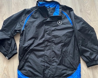 【非売品】メルセデスベンツ　ナイロンジャケット　ボンバージャケット　M メンズ 非売品】メルセデスベンツ ナイロンジャケット ボンバージャケット M