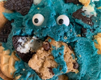 Cookie Monster Edible Cookie Dough