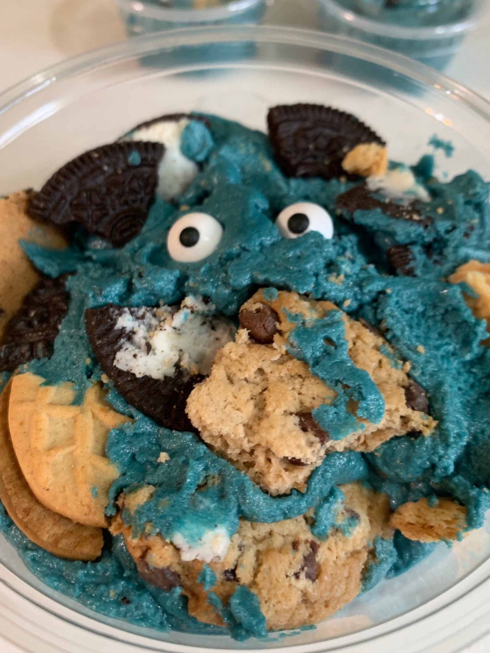 COOKIE MONSTER Edible Cookie Dough 12 Oz. Free Shipping Etsy