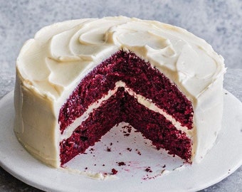 Gluten Free Vegan Red Velvet Cake and Icing - Shipping Cost Included