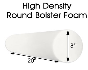 bolster foam pillow forms