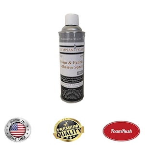Professional Quality General Multipurpose Spray Adhesive, 10 Ounce for Acoustic Panels & Craft Upholstery Foam Adhesive and Fabric Glue
