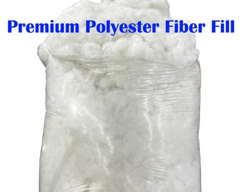 Premium Polyester Fiber Fill - Compatible for AsalaLiving, Fill For Pillows, Cushions, Bean Bags, Foam Sacks, Mattresses, Dolls, Toppers