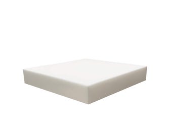 25" x 31" High Density Upholstery Foam Cushion (Chair Cushion Square Foam for Dining Chairs, Wheelchair Seat Cushion Replacement)