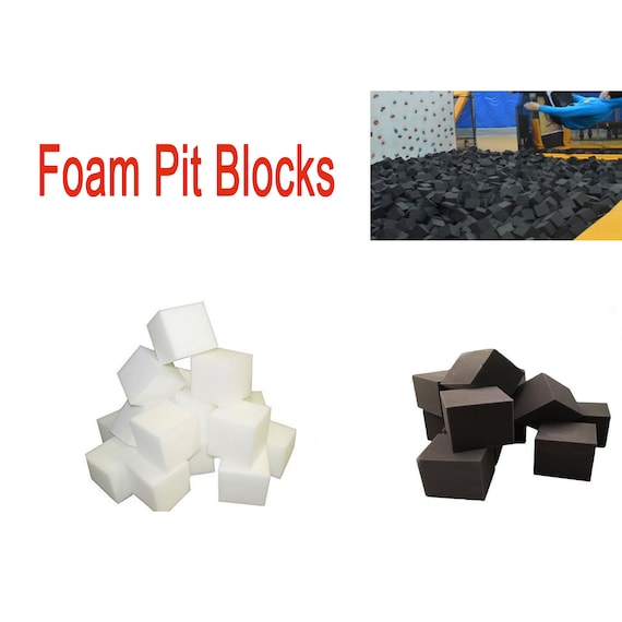 6 X 6 X 6 Foam Pit Cubes, Blocks for Gymnastics, Freerunning and Parkour  Courses, Skateboard Parks, BMX, Trampoline Arenas 