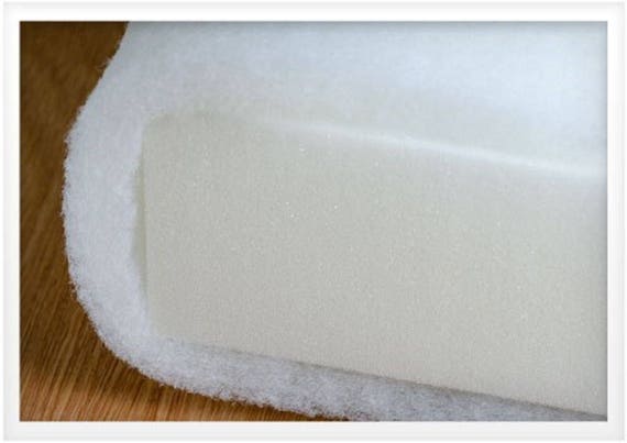 Chair Cushion Square Foam for Dinning Chairs, Wheelchair Seat Cushion Replacement FoamRush 1 x 18 x 20 Upholstery Foam High Density Firm Foam Soft Support