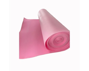 1/2" Thick by 56" Width Pink Scrim Fabric Foam Upholstery Car, Boat ,Office Seat Padding Replacement, Craft Padding, Sewing Foam
