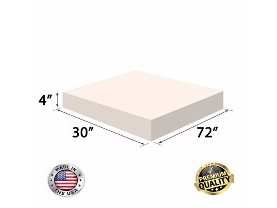 30 X 72 Upholstery Foam Cushion High Density -   Diy furniture  upholstery, Upholstery foam, Upholstery