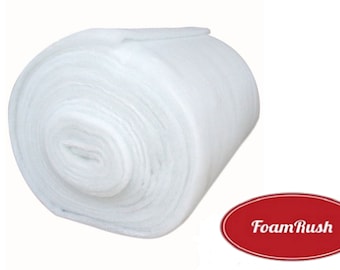 5 Yards 24" Wide Foamrush Premium Quality Upholstery Grade Dacron/Batting Made in USA