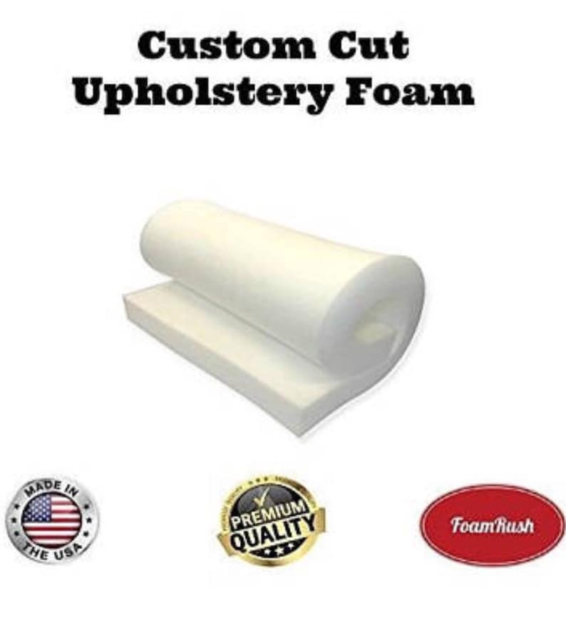 Upholstery Foam Cushion Sheet 18/"x72/" Medium Density Sofa Cushion Mattresses