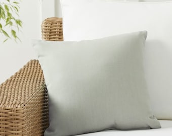 Sunbrella Cast Oasis Indoor/outdoor Decorative throw pillow with Pillow Insert Made to Order