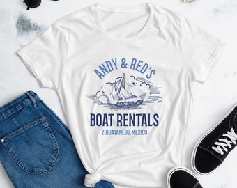 andy and red's boat rentals t shirt