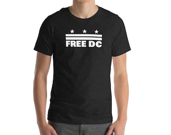 Free DC – Resist Federal Overreach Protest Unisex t-shirt