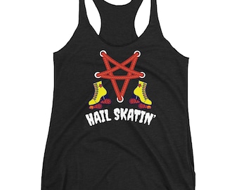 Hail Skatin' Roller Derby T-Shirt | Women's Racerback Tank