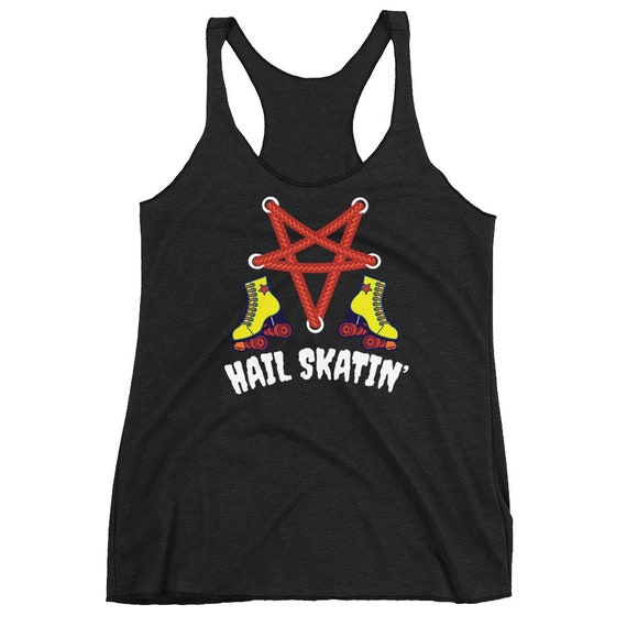Hail Skatin' Roller Derby T-Shirt | Women's Racerback Tank