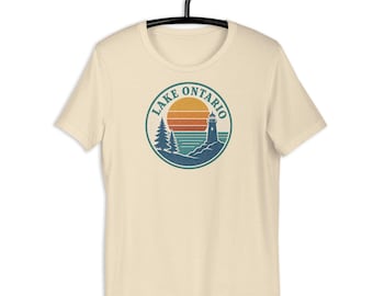 Lake Ontario Lighthouse Great Lakes Unisex t-shirt