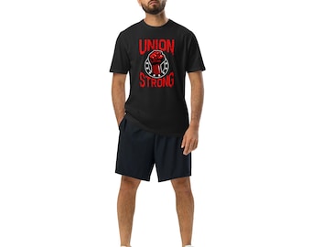 Union Strong - Labor Solidarity Under Armour athletic t-shirt