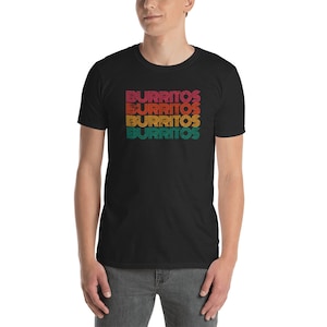 Retro Burrito Shirt | Mexican T-Shirt | Short-Sleeve Unisex T-Shirt