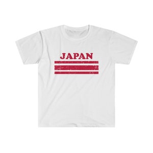 Japan National Flag Unisex Softstyle T-Shirt