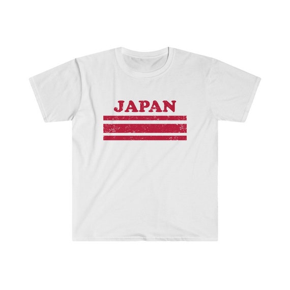 Japan National Flag Unisex Softstyle T-shirt - Etsy