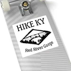 Red River Gorge Sticker Hike Kentucky Parks Hiking