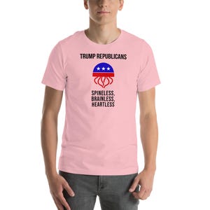 Trump Republican Jellyfish – Spineless Political Satire Unisex t-shirt