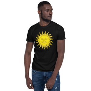 King Arthur Holy Grail Sun Short-Sleeve Unisex T-Shirt
