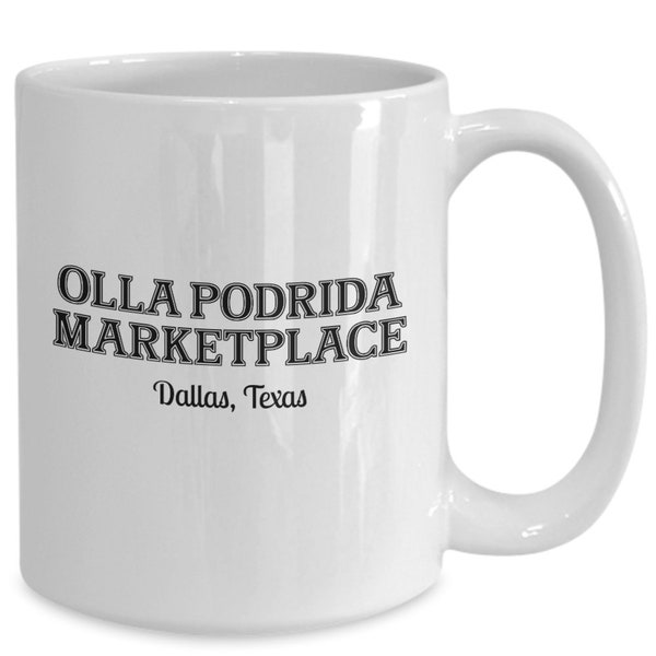 Tasse à café Olla Podrida Market Mall Dallas Texas