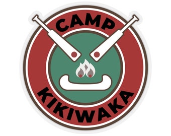 Camp Kikiwaka Sticker Kiss-Cut Stickers