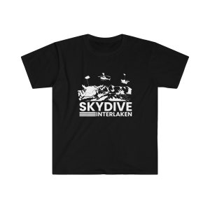Skydive Interlaken Switzerland T-Shirt