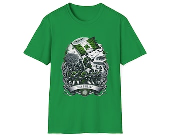 Irish Brigade Commemorative Civil War Irish-American Unisex Softstyle T-Shirt