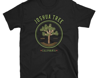 Joshua Tree National Park Shirt California Trees Short-Sleeve Unisex T-Shirt