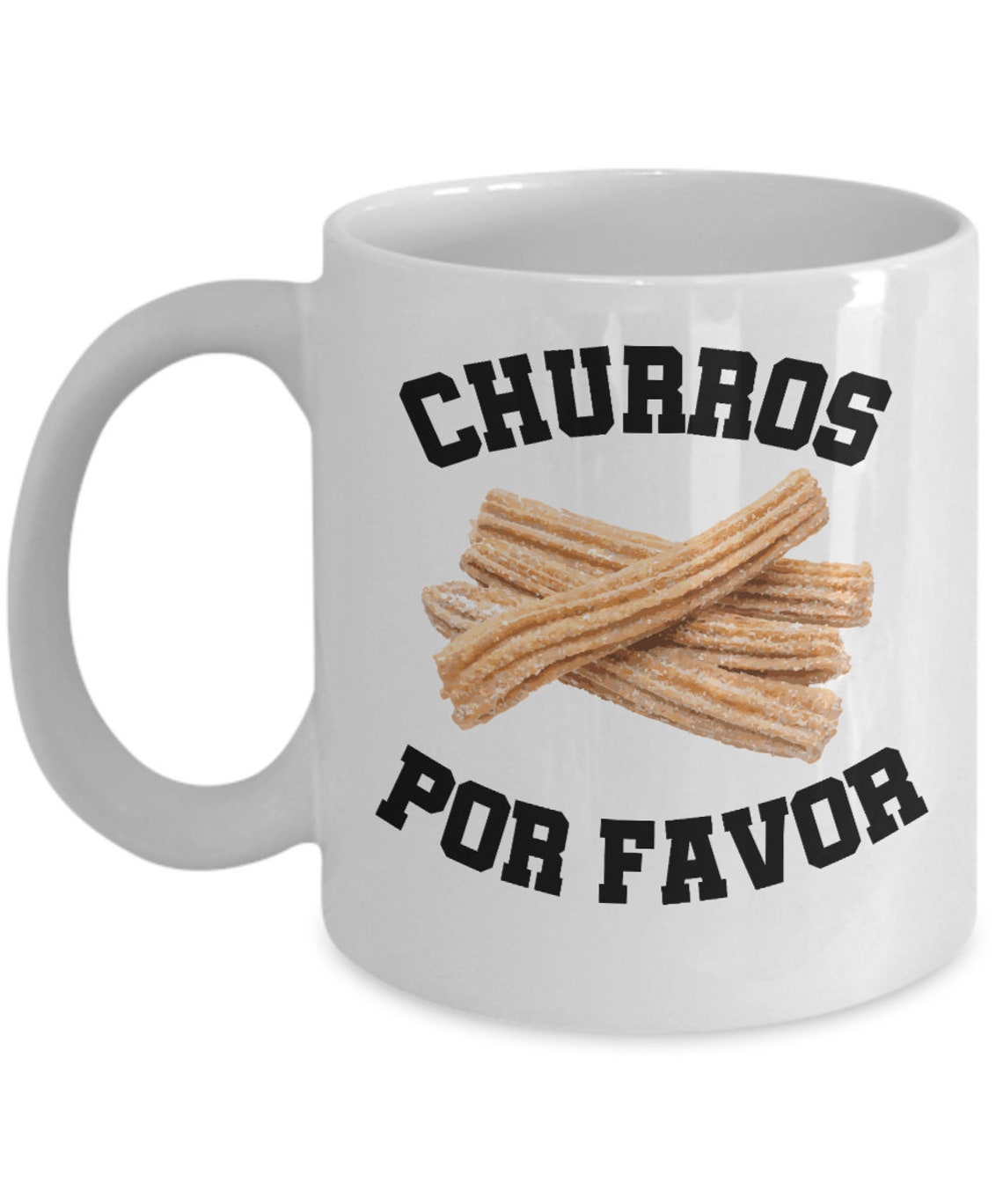 Churro mug churros por favor coffee mug gift Etsy