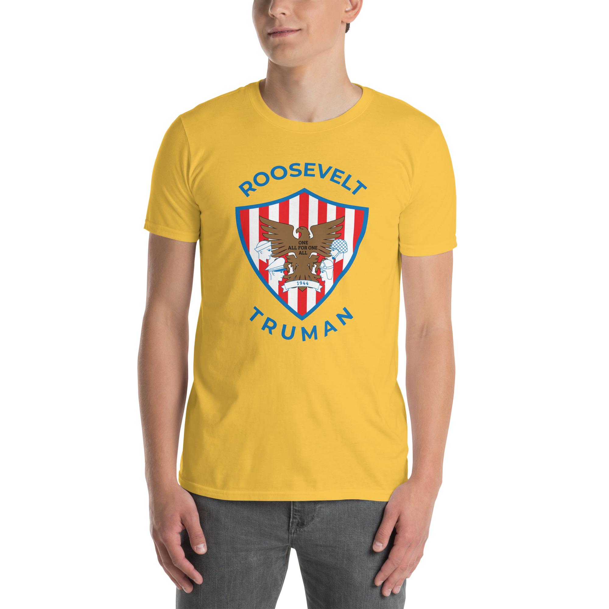 FDR Truman Campaign Franklin Roosevelt Short-sleeve Unisex T-shirt