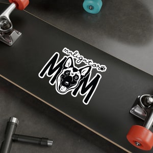 Belgian Malinois Rescue Maligator Mom Kiss-Cut Vinyl Decals