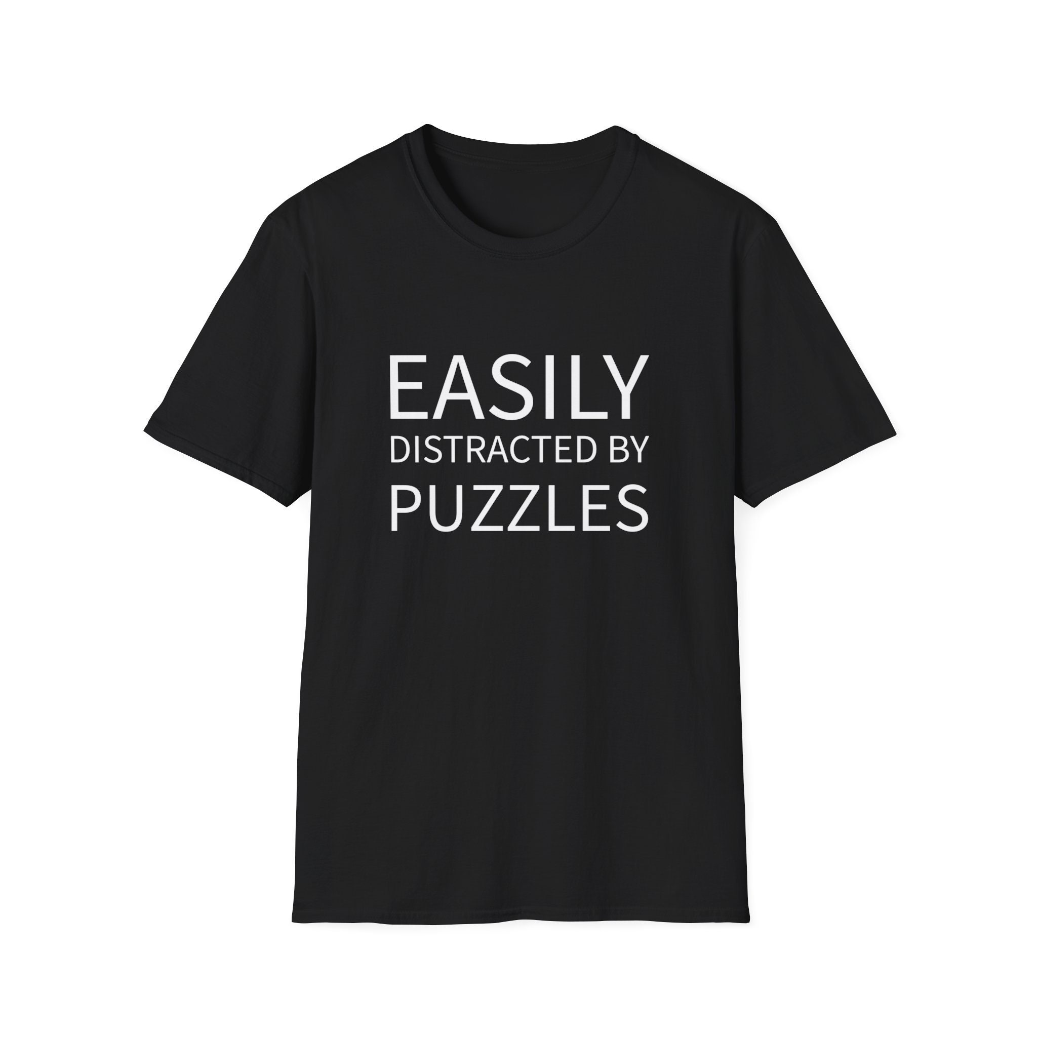 Easily Distracted by Puzzles Jigsaw Puzzle Competition Unisex