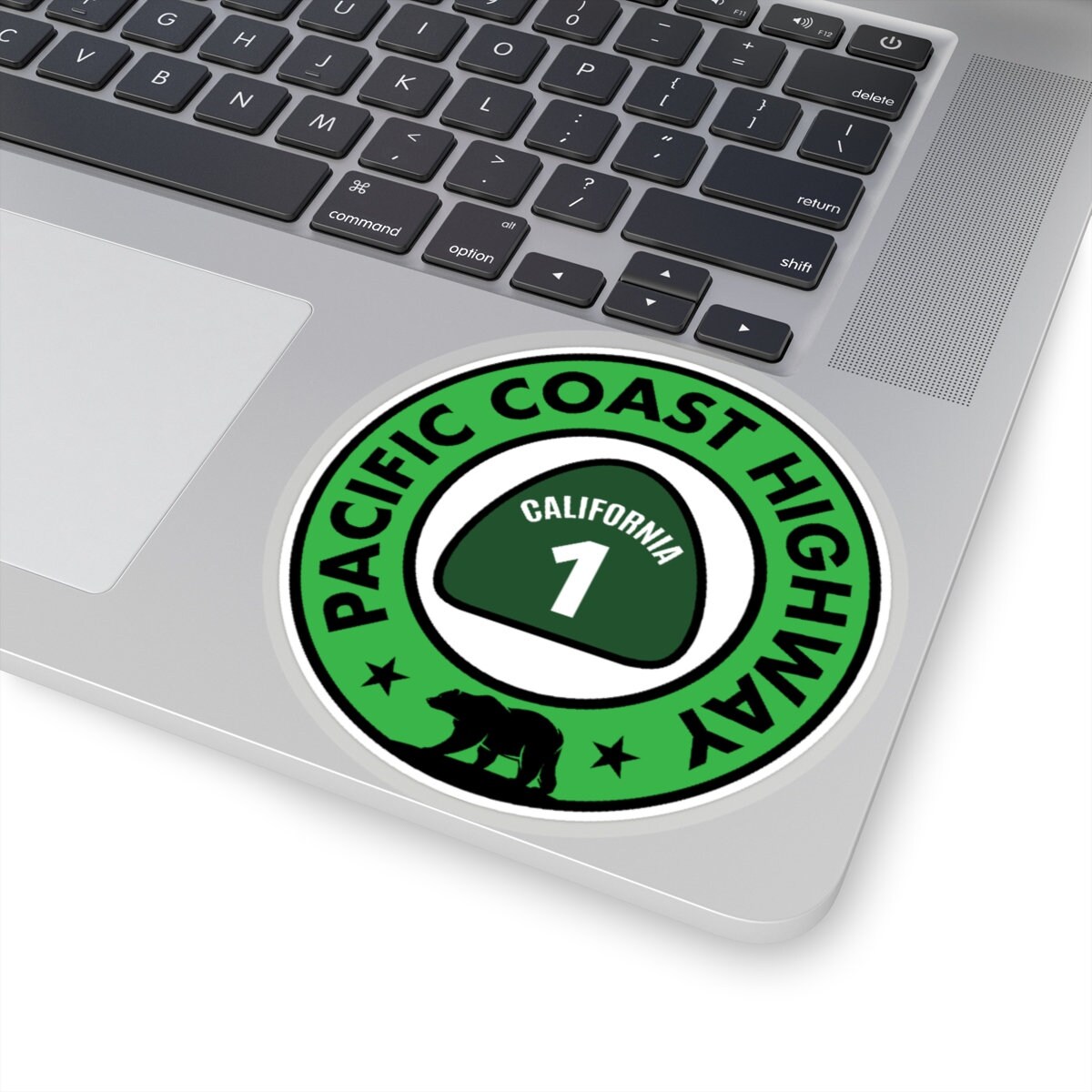 Toppa Highway 1 California, distintivo da viaggio Big Sur Santa Cruz Carmel, souvenir CA Hwy One, toppa ricamata da stirare, 2,5 da collezione - Italia